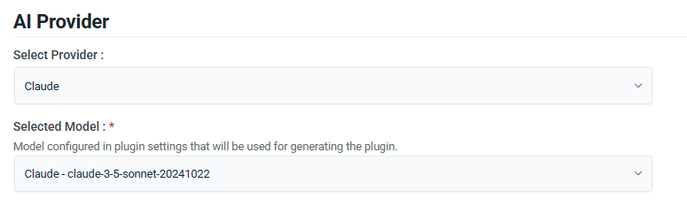 KAMI-Plugin Forge AI Developer Wordpress Plugin